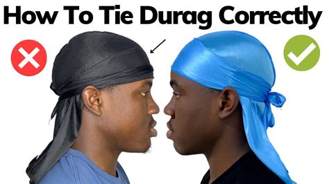 how to tie a gucci durag|durag tuck in tutorial.